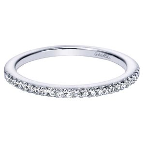 Gabriel 14 Karat Contemporary Wedding Band WB4250W44JJ