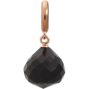 JLo Collection Endless Jewelry Black Love Drop Rose Gold Charm 2850-2