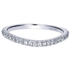 Gabriel 14 Karat Contemporary Wedding Band WB8516W44JJ
