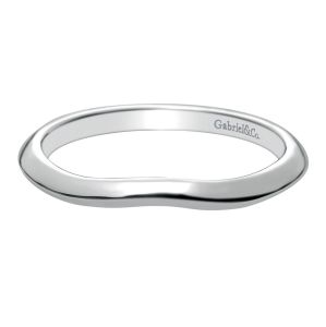 Gabriel 14 Karat Contemporary Wedding Band WB8423W4JJJ