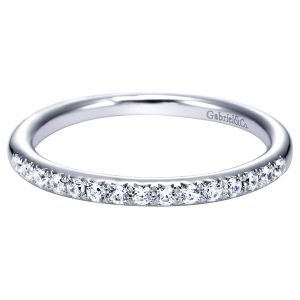 Gabriel 14 Karat Contemporary Wedding Band WB4217W44JJ