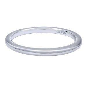 Gabriel 14 Karat Contemporary Wedding Band WB10760W4JJJ