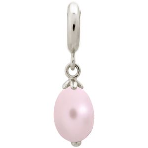Endless Jewelry Rose Pearl Drop Sterling Silver Charm 43306-3