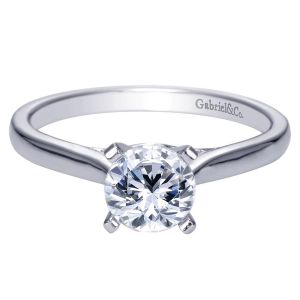 Gabriel 14 Karat Contemporary Engagement Ring ER8012W44JJ