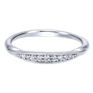 Gabriel 14 Karat Victorian Wedding Band WB11750R4W44JJ