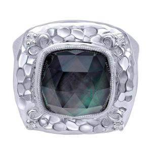 Gabriel Fashion Silver Byblos Ladies' Ring LR50348SV5XB