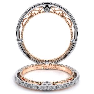 Tacori 18 Karat Crescent Wedding Band HT2196B | TQ Diamonds