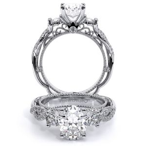 Verragio Venetian-5013OV Platinum Engagement Ring
