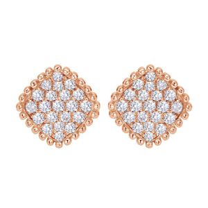 Gabriel Fashion 14 Karat Bombay Stud Earrings EG12184K45JJ