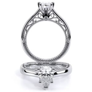 Verragio Venetian-5047PEAR 14 Karat Engagement Ring