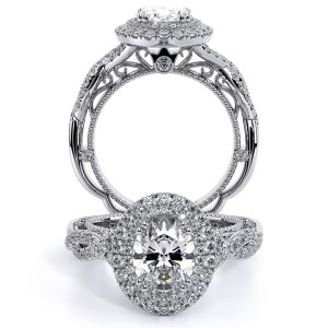 Verragio Venetian-5048OV Platinum Engagement Ring