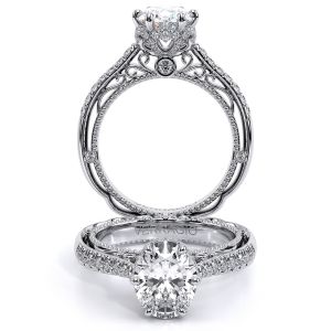 Verragio Venetian-5052OV Platinum Engagement Ring