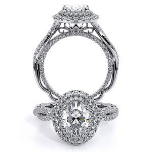 Verragio Venetian-5066OV Platinum Engagement Ring