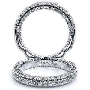 Verragio Venetian-5070W Platinum Wedding Ring / Band