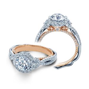 Verragio Venetian-5075R-2WR Platinum Engagement Ring
