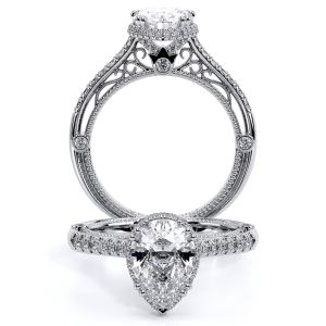 Verragio Venetian-5081PEAR 14 Karat Engagement Ring