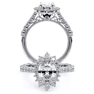 Verragio Venetian-5084OV Platinum Engagement Ring