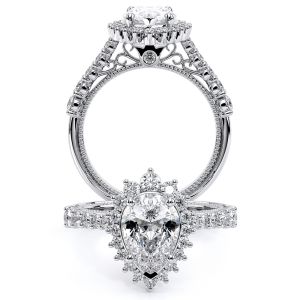 Verragio Venetian-5084PEAR 18 Karat Engagement Ring
