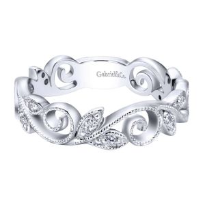 Gabriel Fashion 14 Karat Trends Knuckle Ladies' Ring LR50477W45JJ