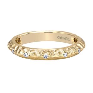 Gabriel Fashion 14 Karat Stackable Stackable Ladies' Ring LR5675Y44JJ