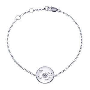 Gabriel Fashion Silver Trends Chain Bracelet TB3117SV5JJ