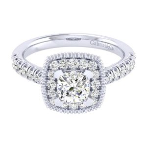 Gabriel 14 Karat Perfect Match Engagement Ring ER039B4AKW44JJ