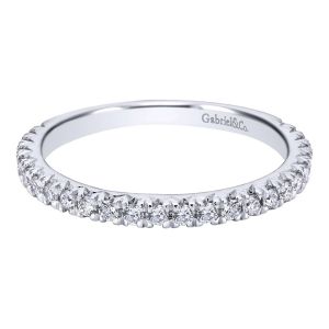 Gabriel 18 Karat Contemporary Wedding Band WB11985R6W83JJ