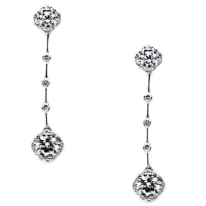 Tacori Diamond Earrings 18 Karat Fine Jewelry FE653