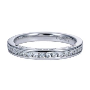 Gabriel 14 Karat Contemporary Wedding Band WB7912W44JJ