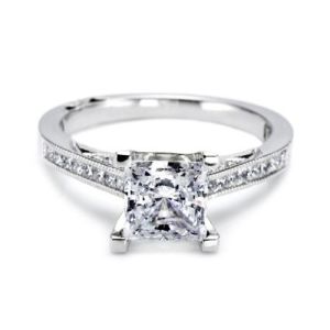 Tacori Platinum Simply Tacori Engagement Ring 2576PR65