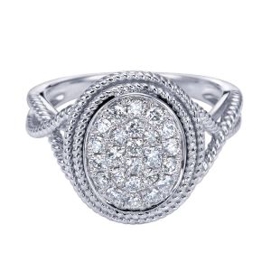 Gabriel Fashion 14 Karat Hampton Diamond Ladies' Ring LR6255W44JJ