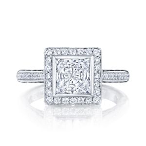 306-25PR65 Platinum Tacori Starlit Engagement Ring