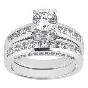 Taryn Collection Platinum Diamond Engagement Ring TQD A-703