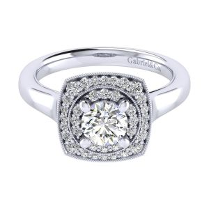 Gabriel 14 Karat Perfect Match Engagement Ring ER009B3AFW44JJ