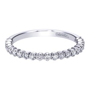 Gabriel 14 Karat Contemporary Wedding Band WB7532W44JJ