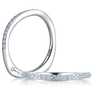 A.JAFFE Seasons of Love Collection Signature 18 Karat Diamond Wedding Ring MRS332 / 19
