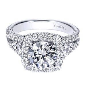 Gabriel 18 Karat Contemporary Engagement Ring ER8333W83JJ