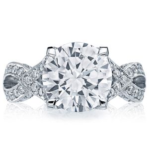 HT2606RD10 Platinum Tacori RoyalT Engagement Ring