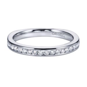 Gabriel 14 Karat Contemporary Wedding Band WB6655W44JJ