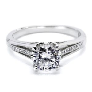 Tacori 18 Karat Simply Tacori Engagement Ring 2601RD7