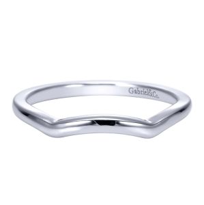 Gabriel Platinum Contemporary Wedding Band WB8072PTJJJ