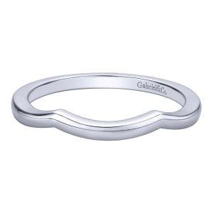 Gabriel 14 Karat Contemporary Wedding Band WB9650W4JJJ