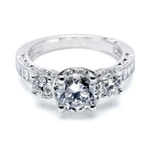Tacori Crescent 18 Karat Engagement Ring HT2532SM12X