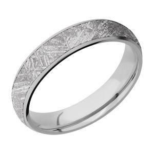 Lashbrook 5D14/METEORITE Titanium Wedding Ring or Band