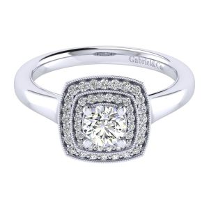 Gabriel 14 Karat Perfect Match Engagement Ring ER009A2AGW44JJ