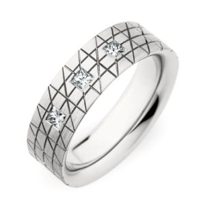 243628 Christian Bauer 14 Karat Diamond  Wedding Ring / Band
