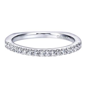 Gabriel 14 Karat Contemporary Wedding Band WB6410W44JJ