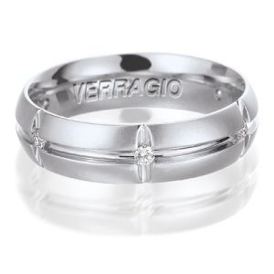 Verragio Platinum Diamond Wedding Band VWD-6922
