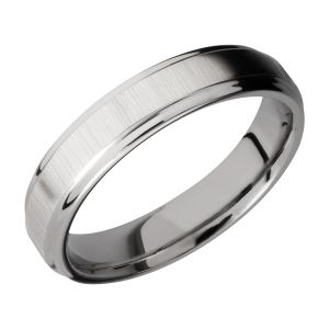 Lashbrook 5FGE Titanium Wedding Ring or Band