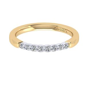 Gabriel 14 Karat Contemporary Wedding Band WB7847M44JJ